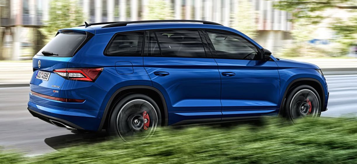Skoda Kodiaq RS voortijdig in vol ornaat