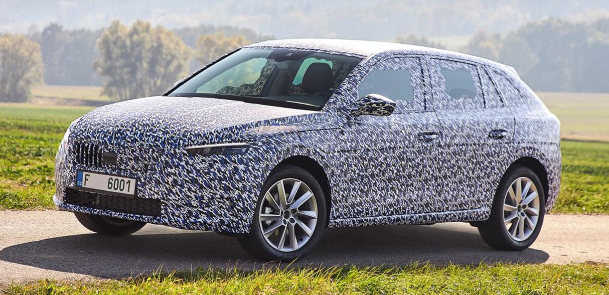 Veelbelovend: test Skoda Scala prototype