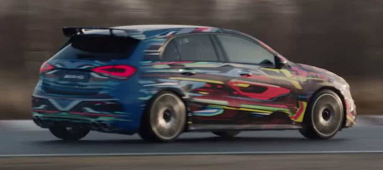 Mercedes plaagt met nieuwe A 45 AMG