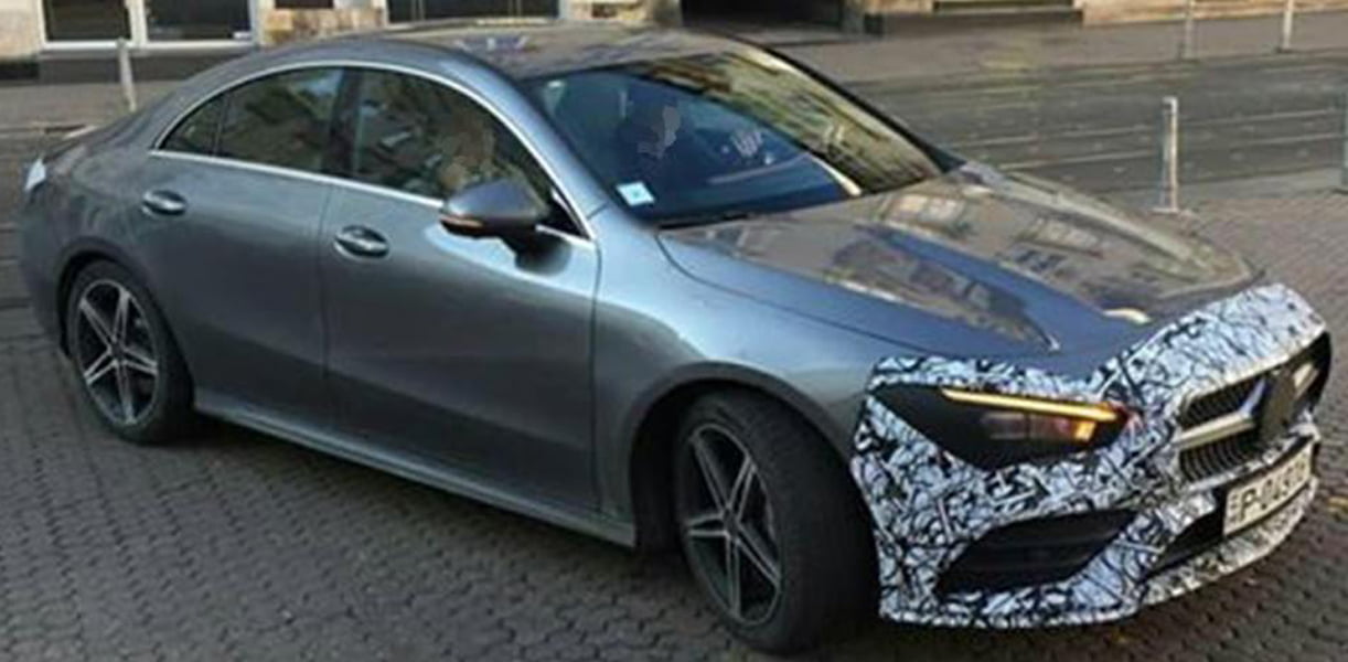 Nieuwe Mercedes-Benz CLA is klaar voor de officiële onthulling