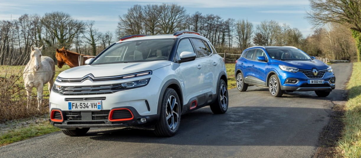 De toekomst verslaat het verleden: test Citroën C5 Aircross en Renault Kadjar