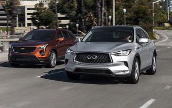 Cadillac XT4 en Infiniti QX50 zijn beide tweede keus