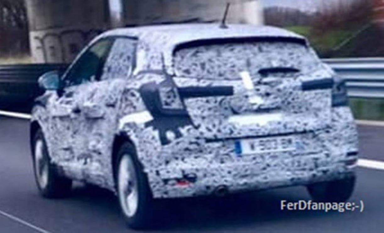 Nieuwe Dacia Sandero betrapt