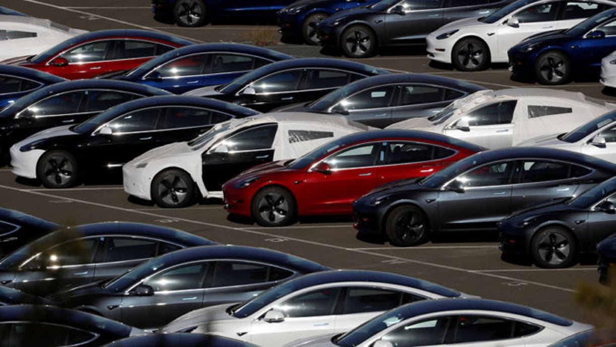 Tesla Model 3 arriveert in Europese haven