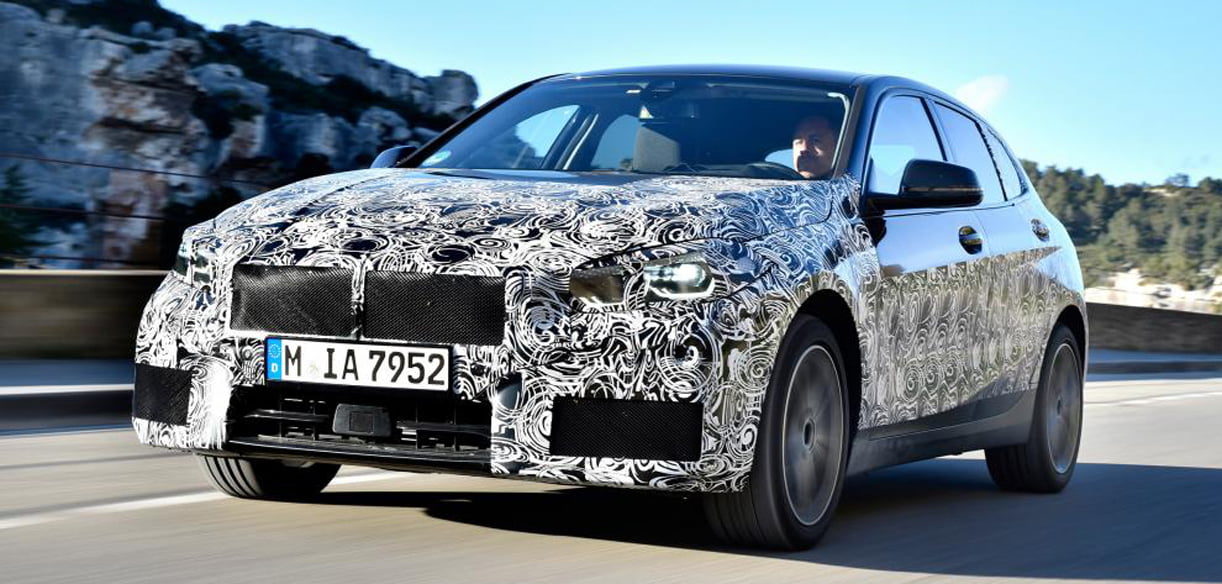 Ommezwaai: test nieuwe BMW 1-serie Prototype
