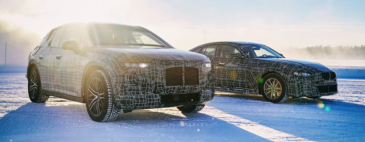 BMW test nieuwe generatie elektrische auto’s