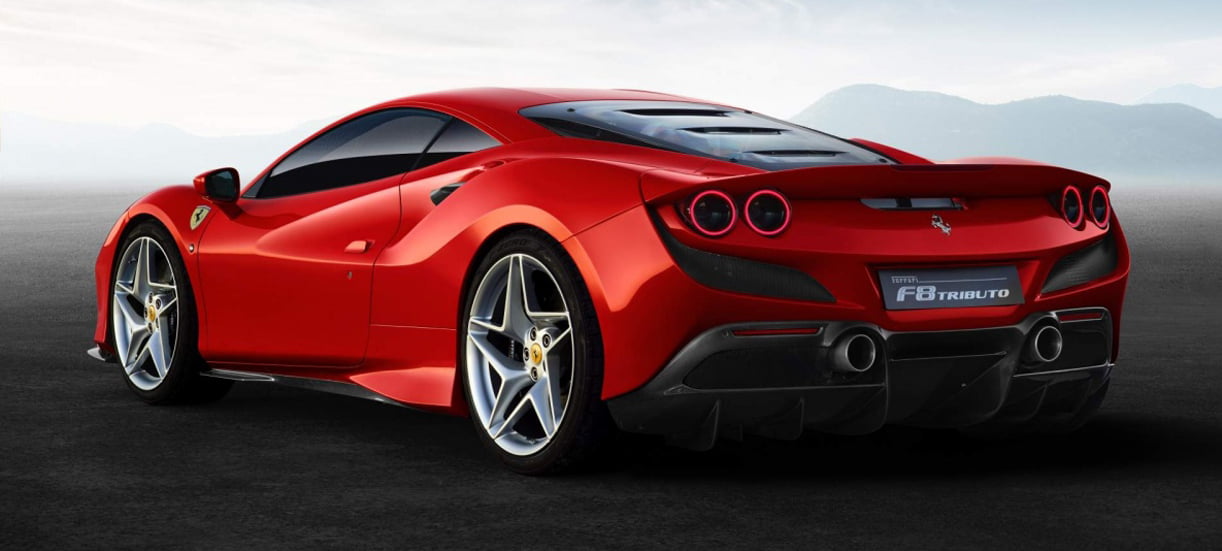 Ferrari F8 Tributo is niet zo nieuw als hij lijkt