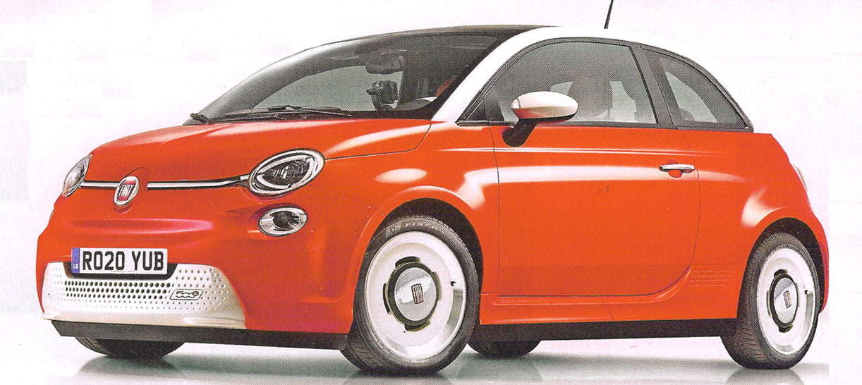 Urban Tesla: Fiat 500 gaat elektrisch