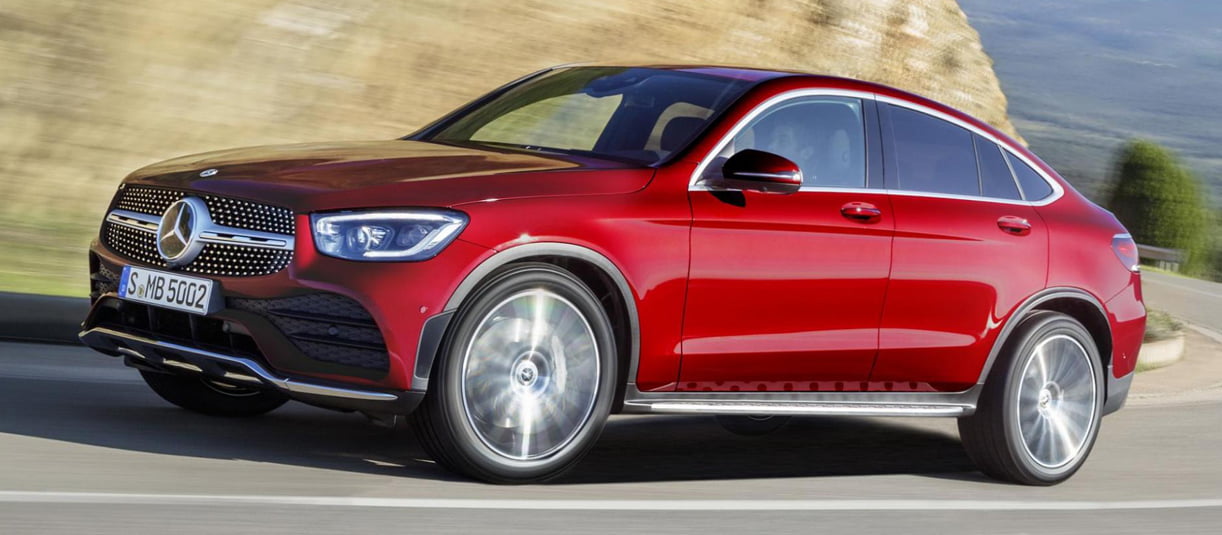 Mercedes-Benz punt de GLC Coupé bij