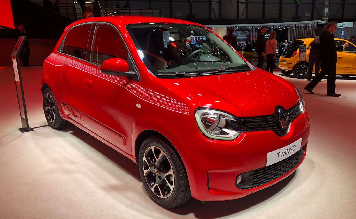 Prijs vergelijking vernieuwde Renault Twingo