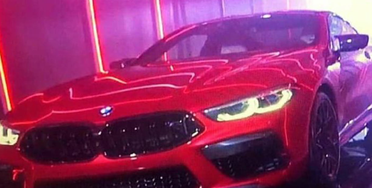 BMW ligt tip van M8 sluier op