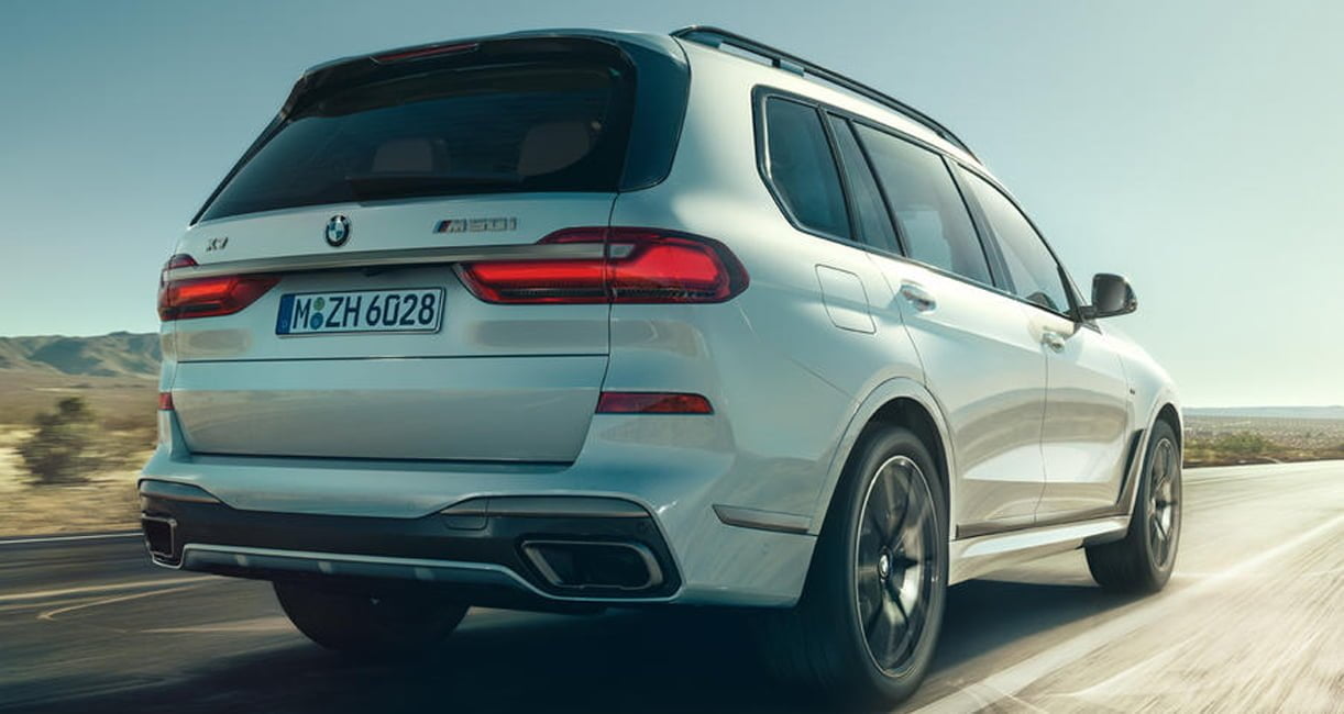 Prijsindicatie BMW X5 M50i en X7 M50i