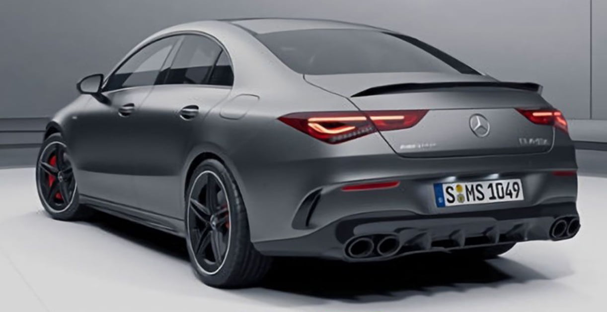 Mercedes-AMG CLA 45 laat zich voortijdig zien