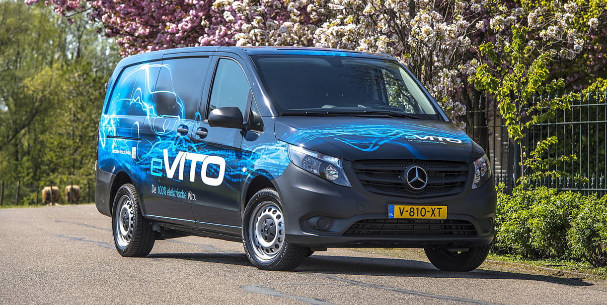 In detail: de elektrische Mercedes-Benz eVito