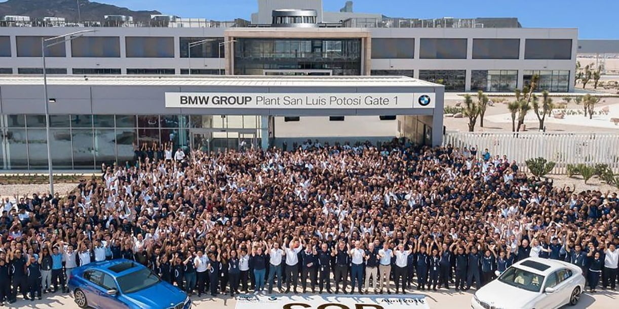 Trump bederft BMW feestje