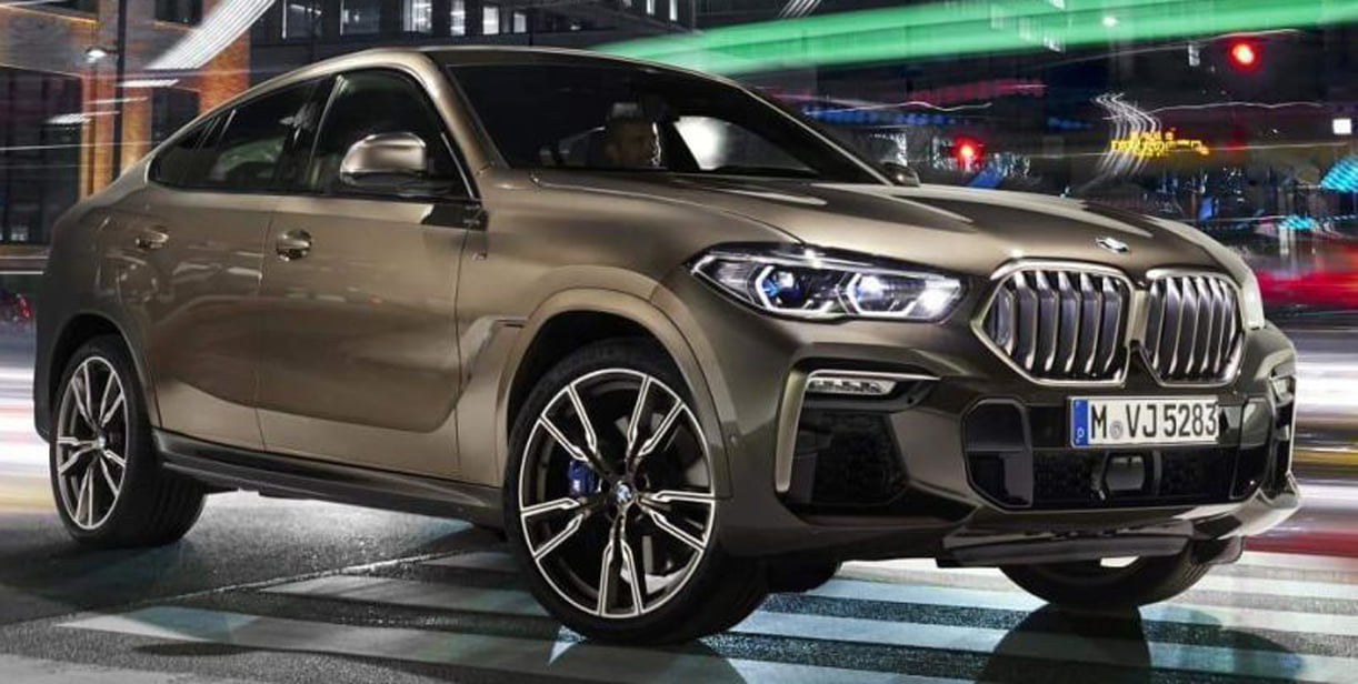 Nieuwe BMW X6 laat zich voortijdig zien