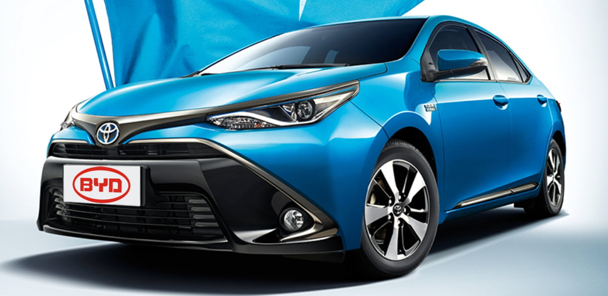 Toyota stapt met BYD in elektrische auto