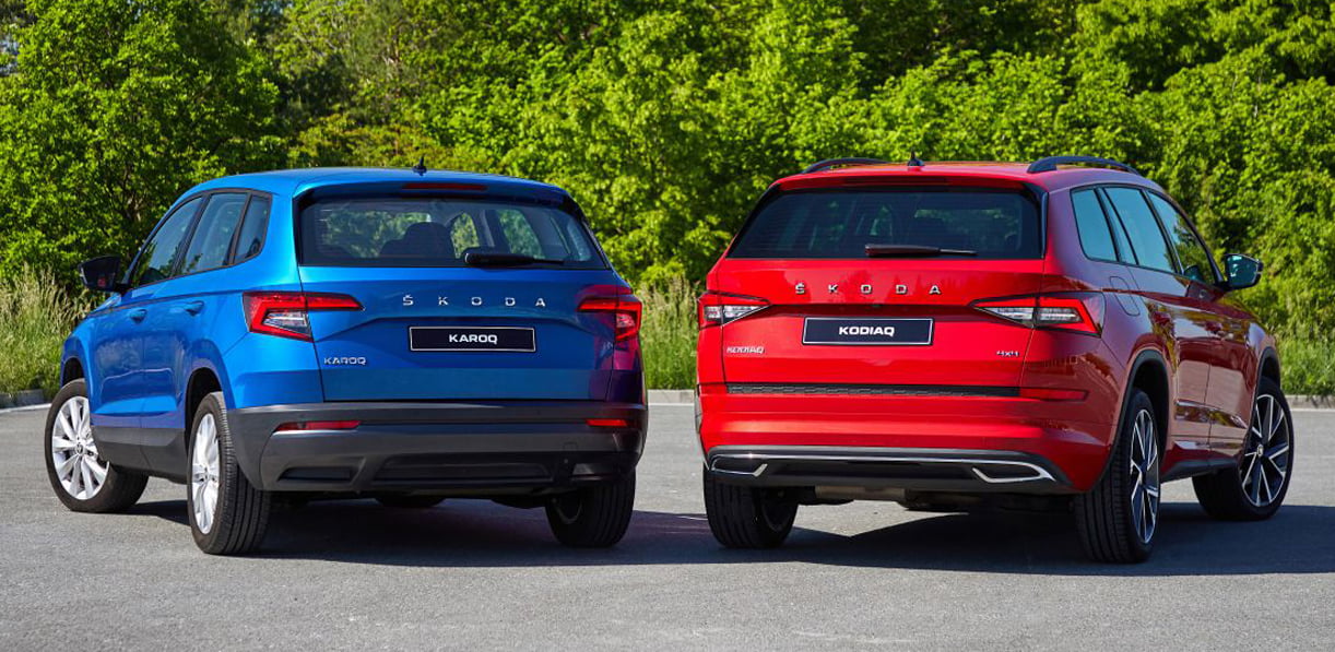 Skoda geeft de Karoq en de Kodiaq een modeljaar update