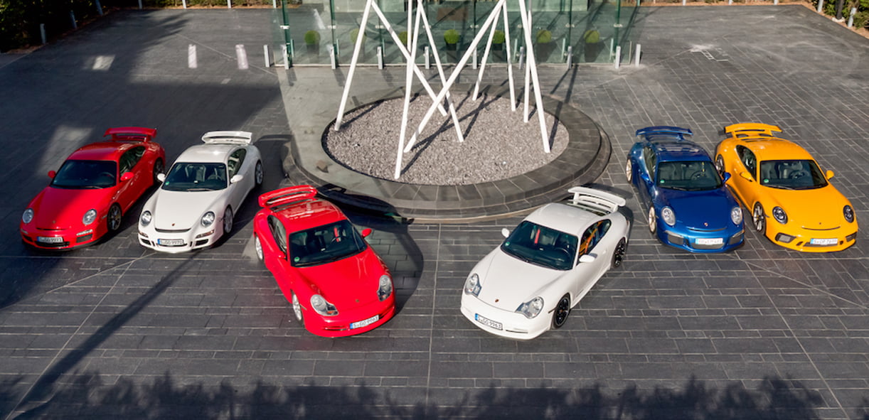 Porsche 911 GT3 viert zijn 20ste verjaardag