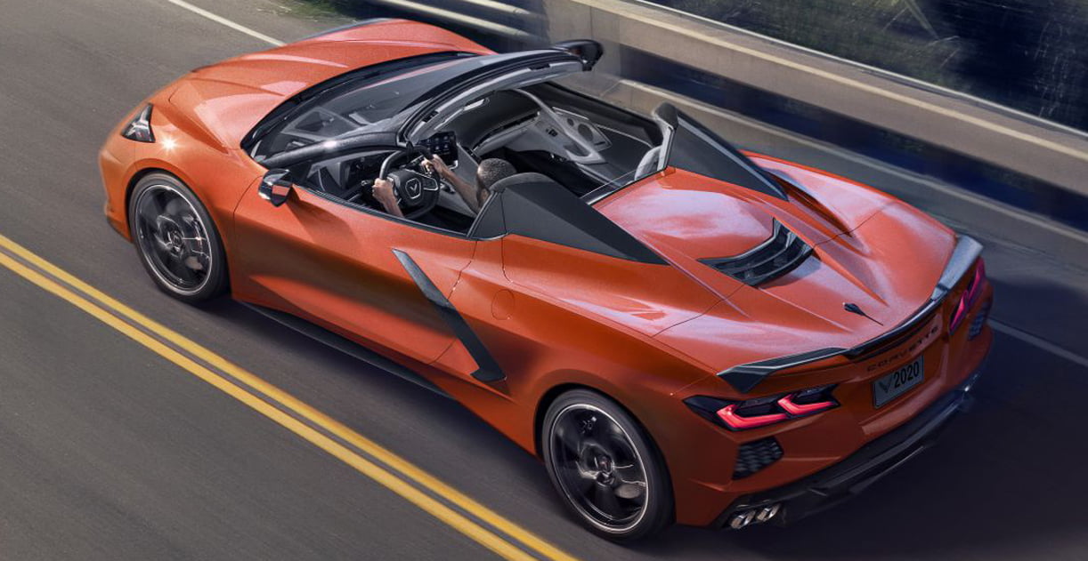 In detail de nieuwe Chevrolet Corvette Stingray Convertible