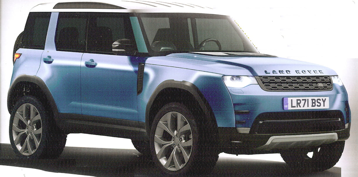 Land Rover Defender krijgt een babyversie