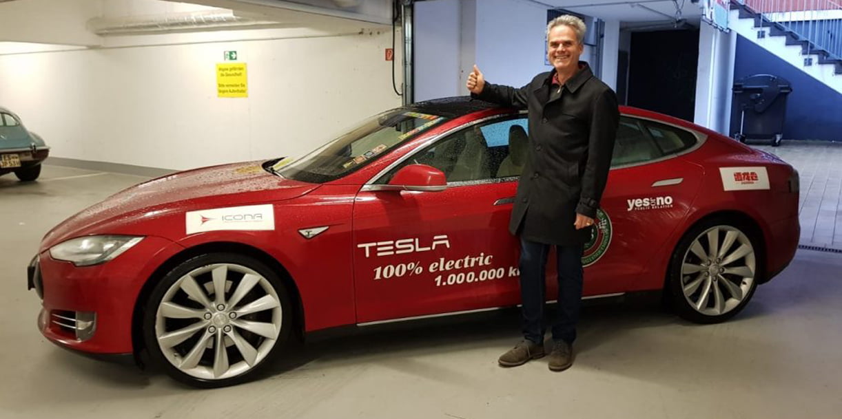 Record: Tesla Model S doet 1 miljoen kilometer