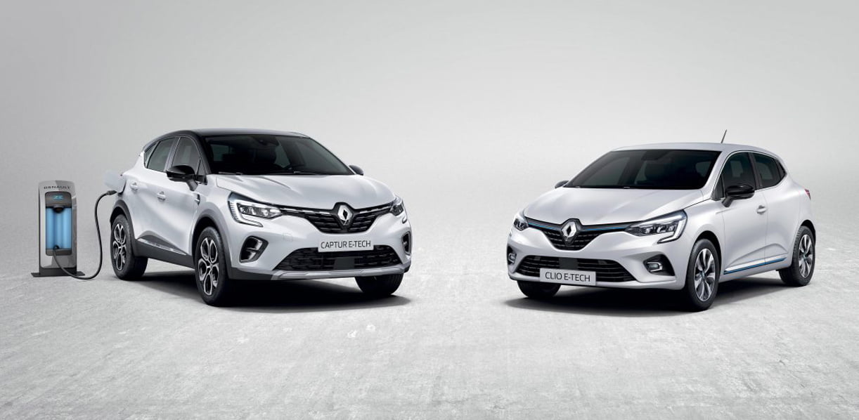 Renault presenteert Clio E-Tech en Captur E-Tech Plug-in