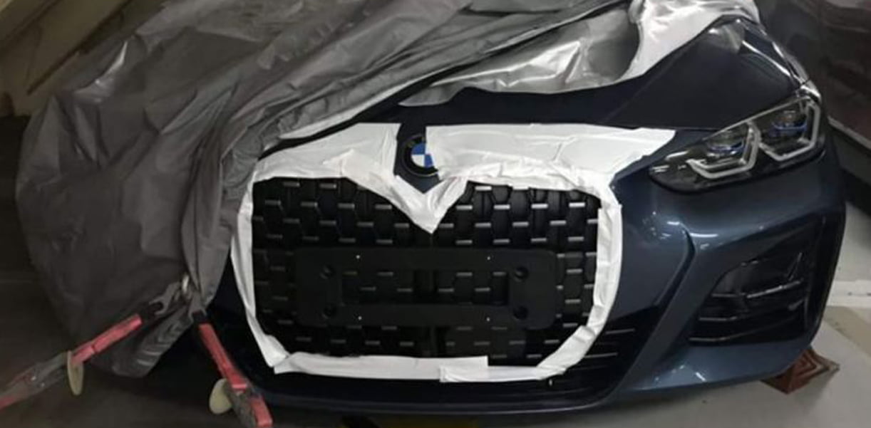 Nieuwe BMW 4-serie met imposante nieren gelekt