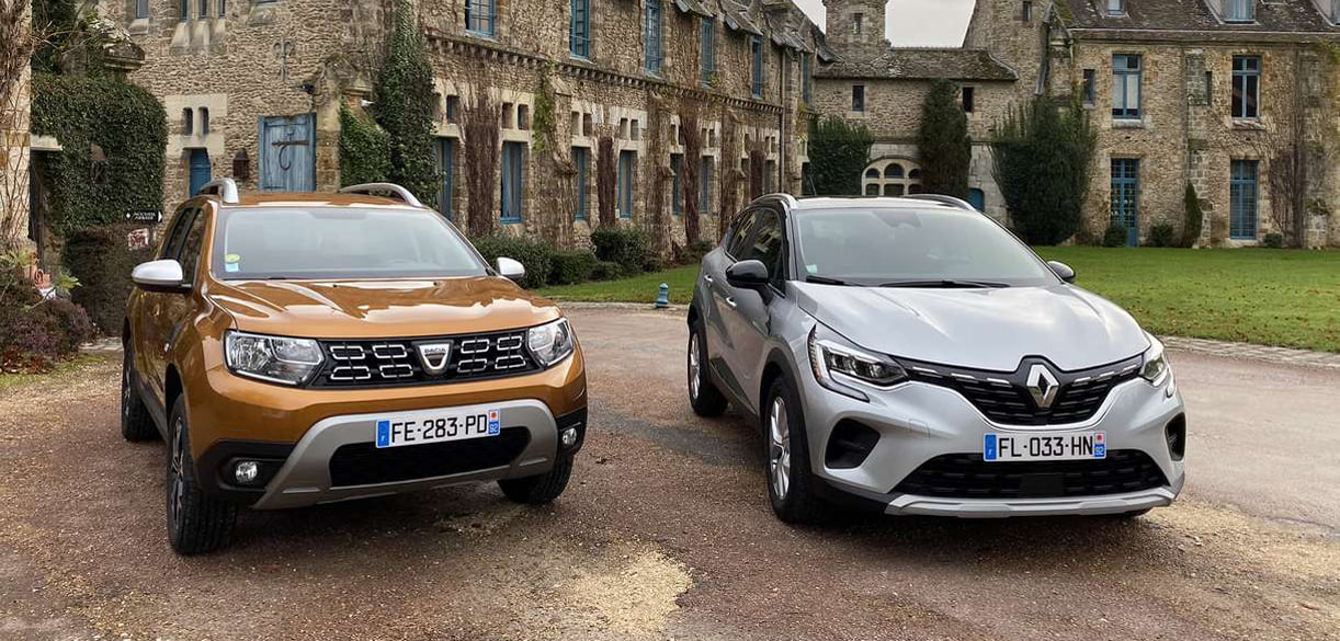 Familieduel: Dacia Duster of Renault Captur?