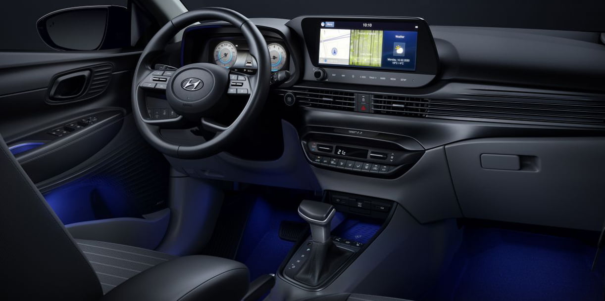 Nieuwe Hyundai i20 inside
