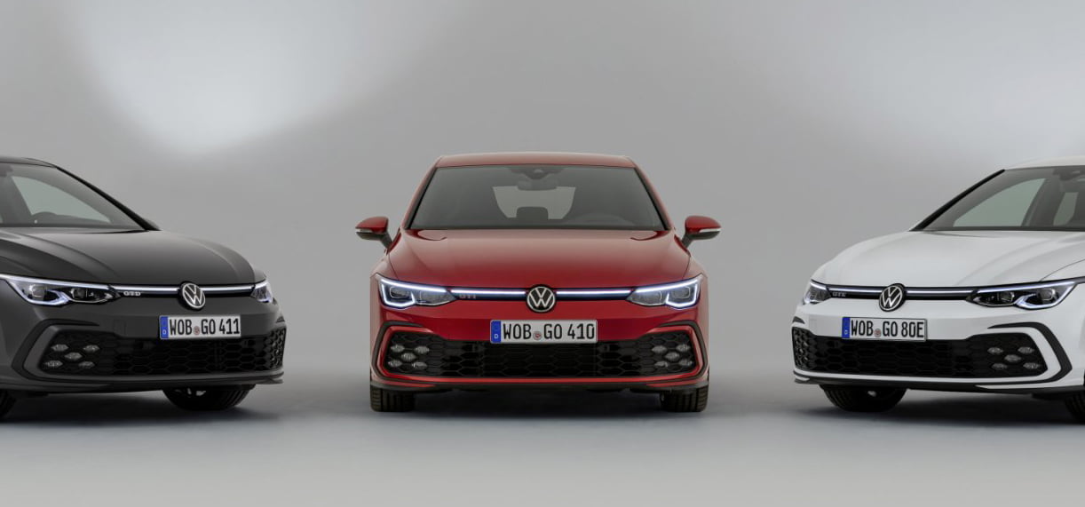 In detail: de nieuwe Volkswagen Golf GTD, GTE en GTI