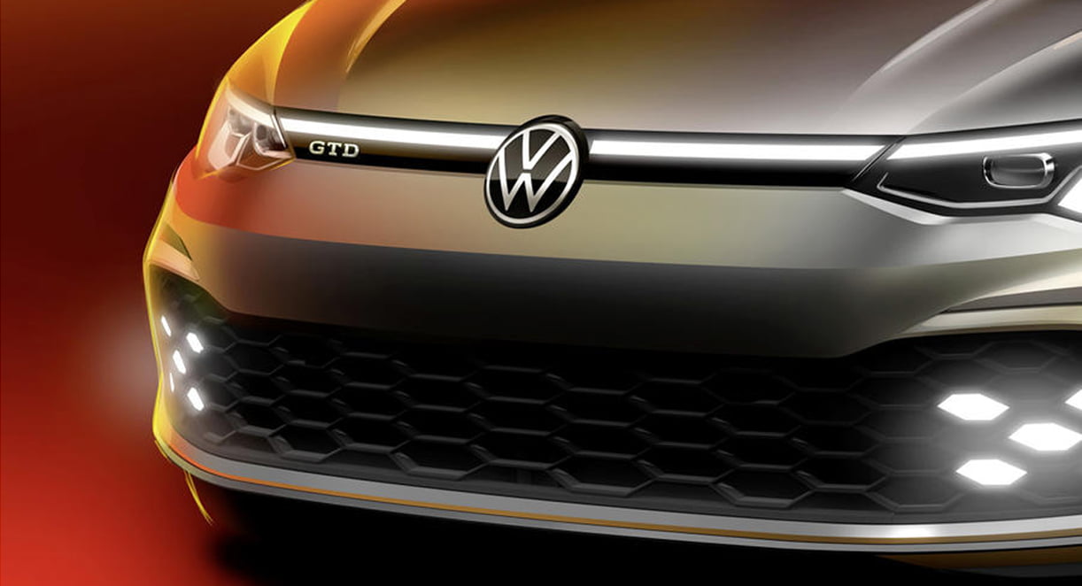 Volkswagen stoomt Golf GTD klaar voor Genève