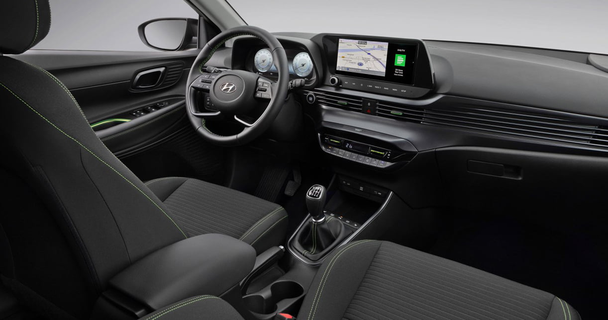 Hyundai i20 inside