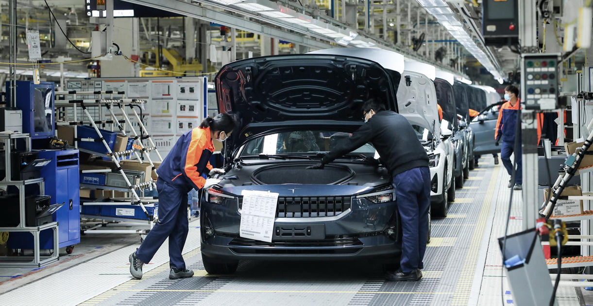 Productie Polestar 2 van start in Luqiao