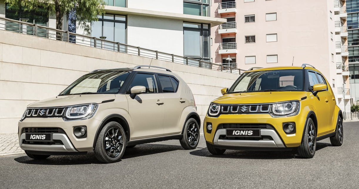 Vernieuwde Suzuki Ignis pronkt met schonere motor