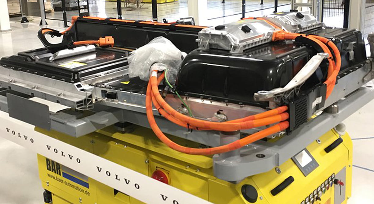 Volvo rekent op probleemloze productie van batterijen