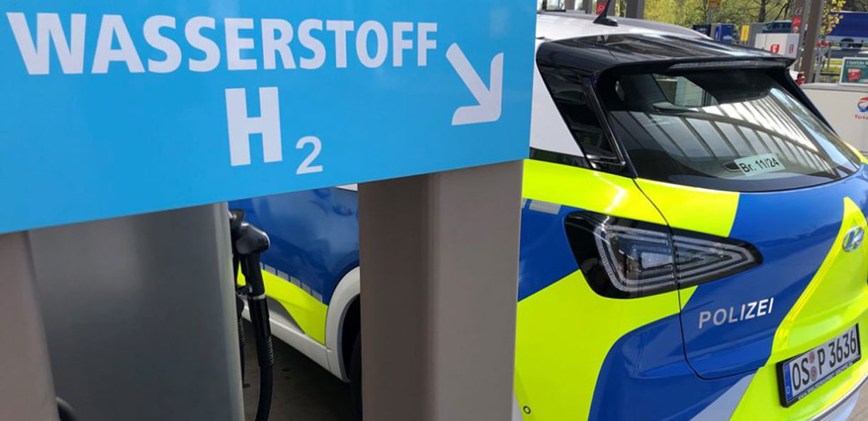 Duitse politie gaat boeven vangen met waterstof