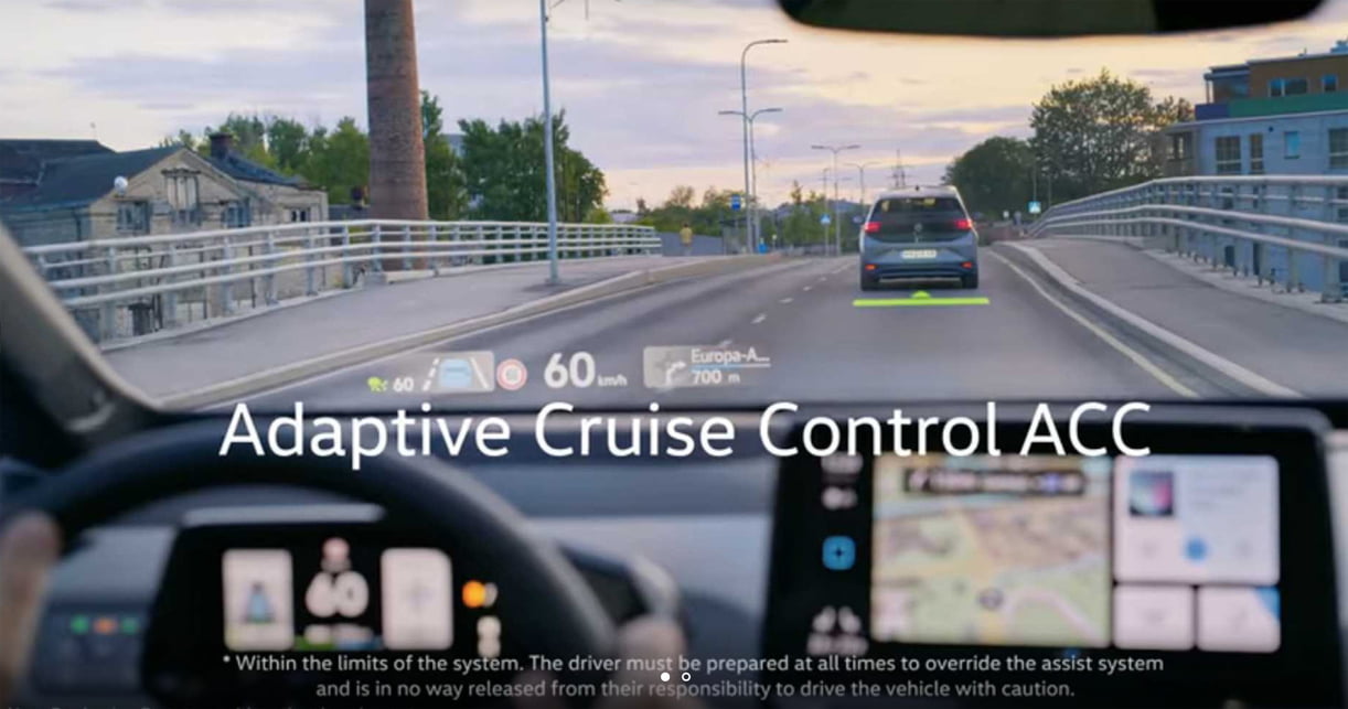 Voorruit nieuwe Volkswagen ID.3 wordt één groot projectiescherm