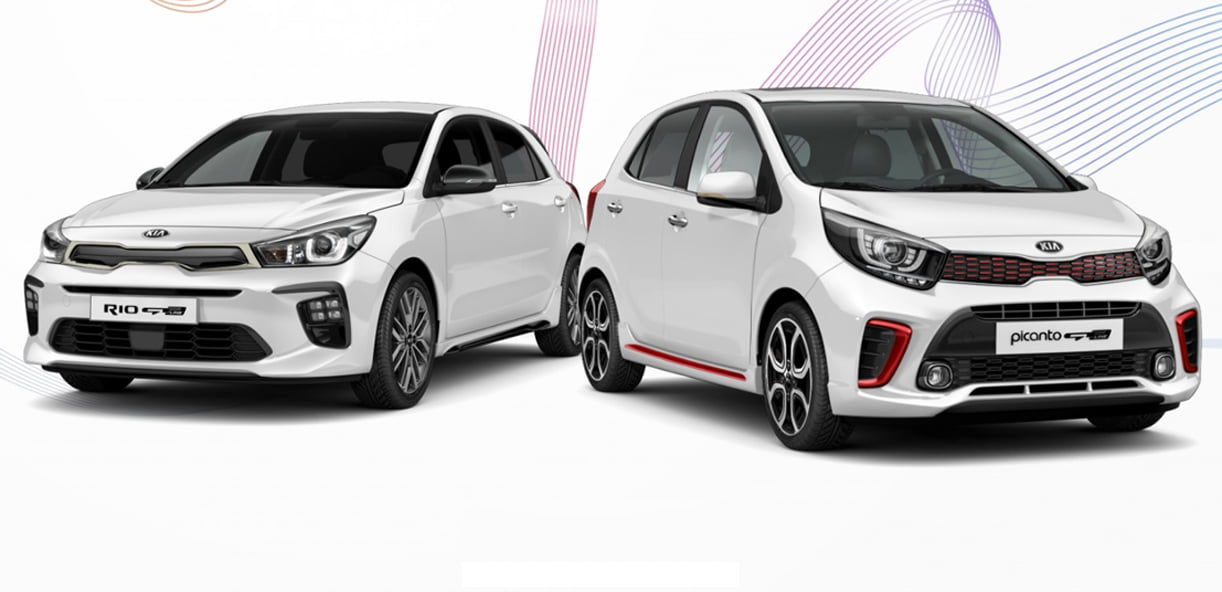 Kia lanceert sportieve GT-Line Editions van de Picanto en de Rio