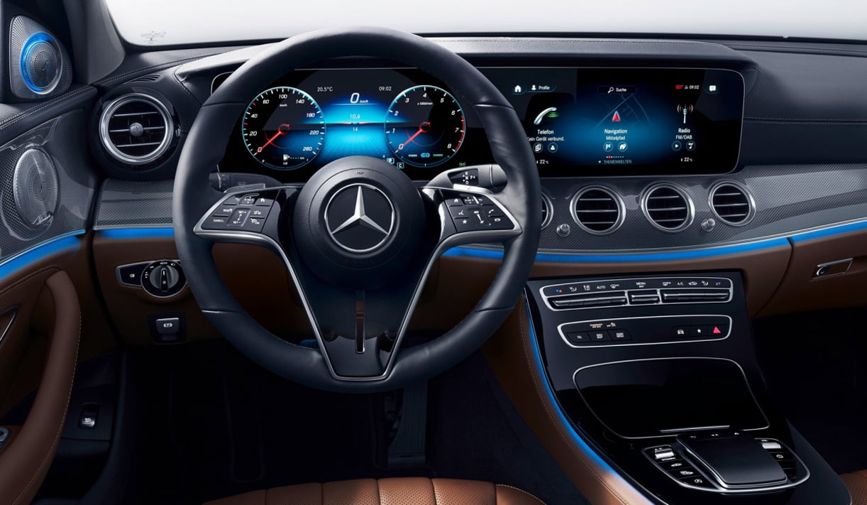 Waarom Mercedes sensoren monteert in het stuurwiel van de vernieuwde E-klasse