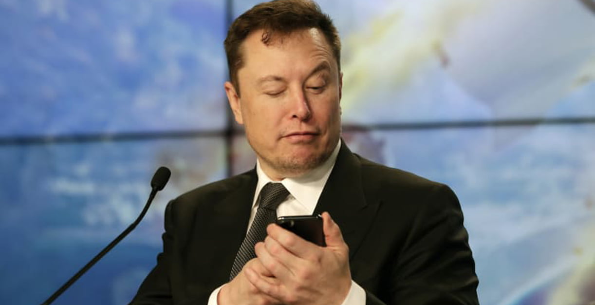 Tesla topman Elon Musk twittert beurskoers omlaag