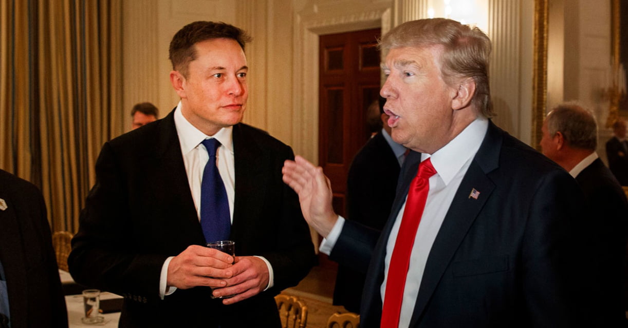 Trump steunt Tesla topman