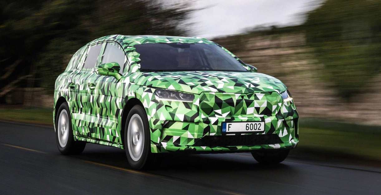 Skoda kondigt de elektrische Enyaq aan