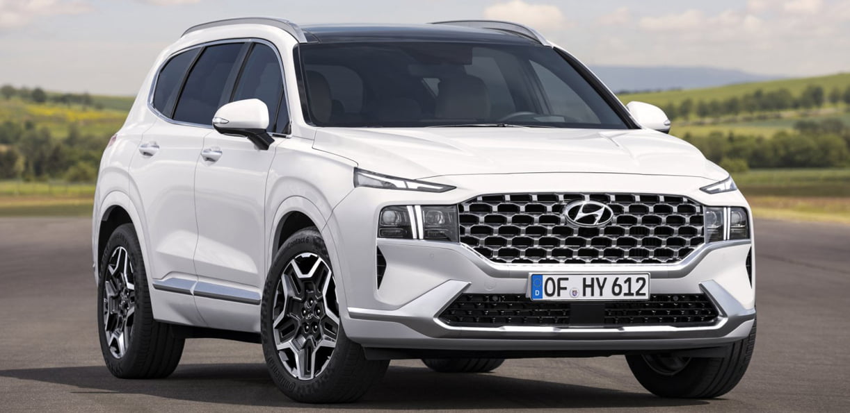 Vernieuwde Hyundai Santa Fe wordt leverbaar met (stekker) hybride aandrijflijnen