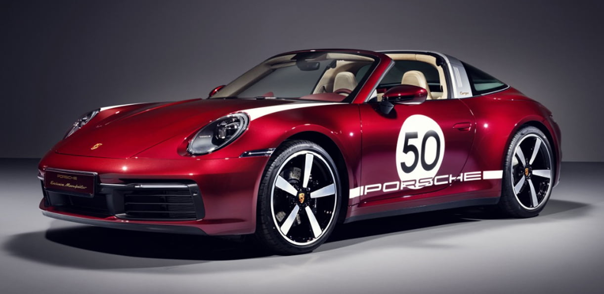 Verleden ontmoet heden: Porsche 911 Targa 4S Heritage Design Edition