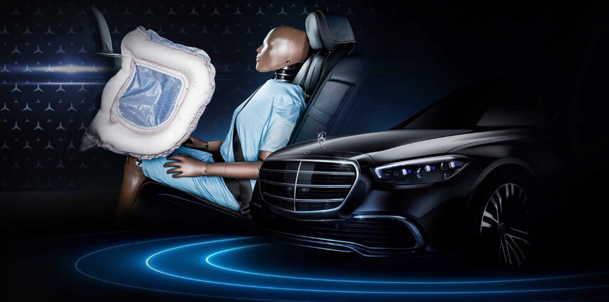 Mercedes-Benz S klasse tilt veiligheid naar nieuw topniveau