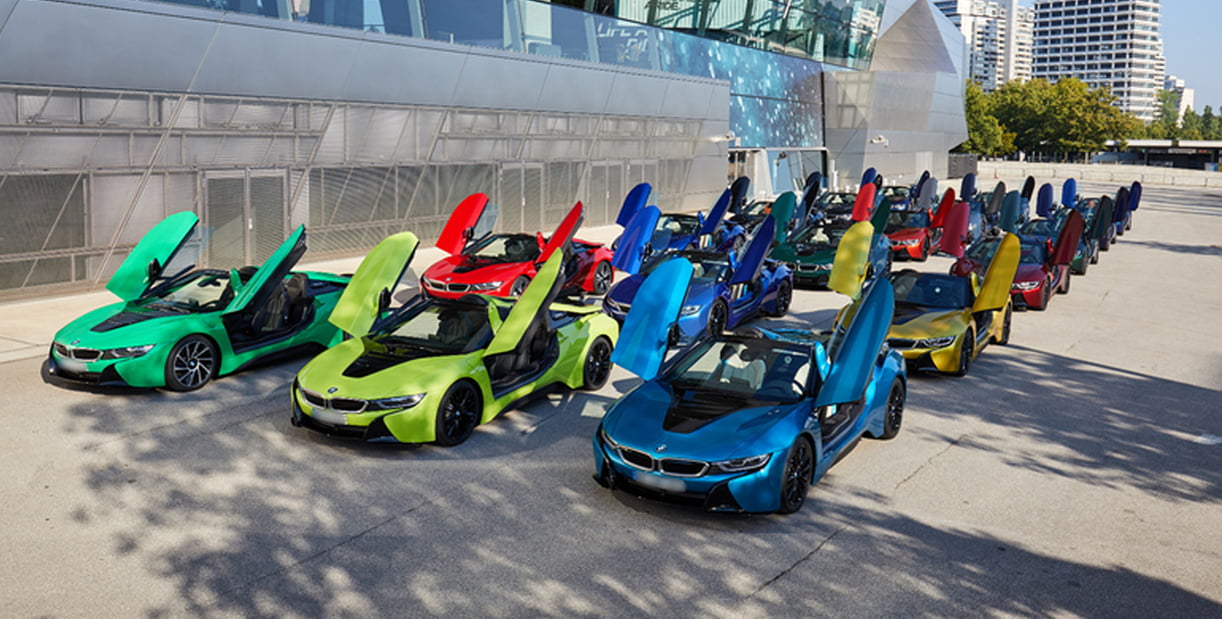 BMW zwaait de i8 Roadster uit