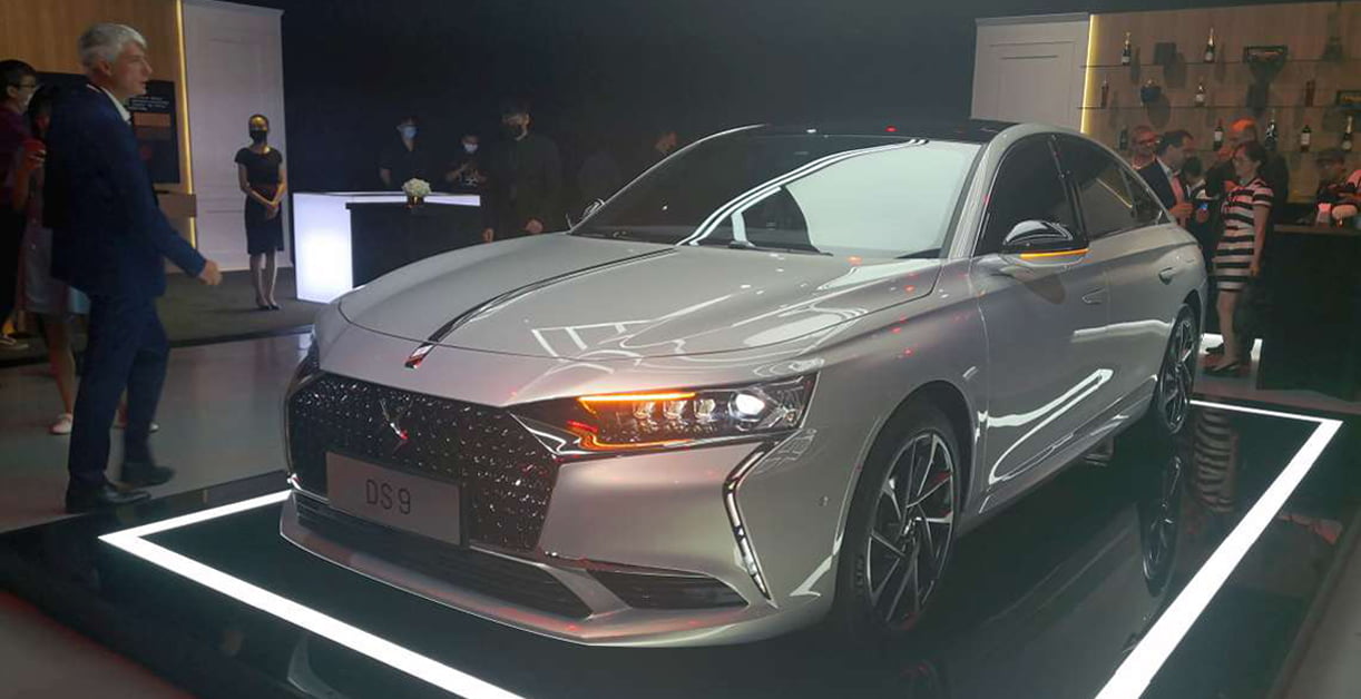 DS 9 beleeft première in China