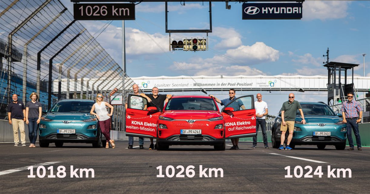 Lukt alleen met flink vals spelen: 1.000 km ver rijden met een Hyundai Kona Electric