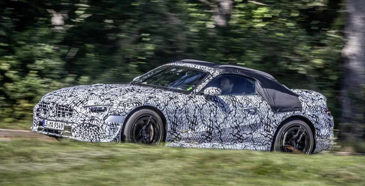 Mercedes-Benz plaagt met nieuwe SL